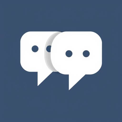 Ic√¥ne repr√©sentant la traduction de textes avec deux bulles de dialogue
